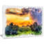 «Beautiful Landscape Watercolor», reproduction d'impression sur toile tendue-19239240