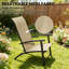 Chaises pliantes à dossier haut, ensemble de 2 chaises d'extérieur-2078715293