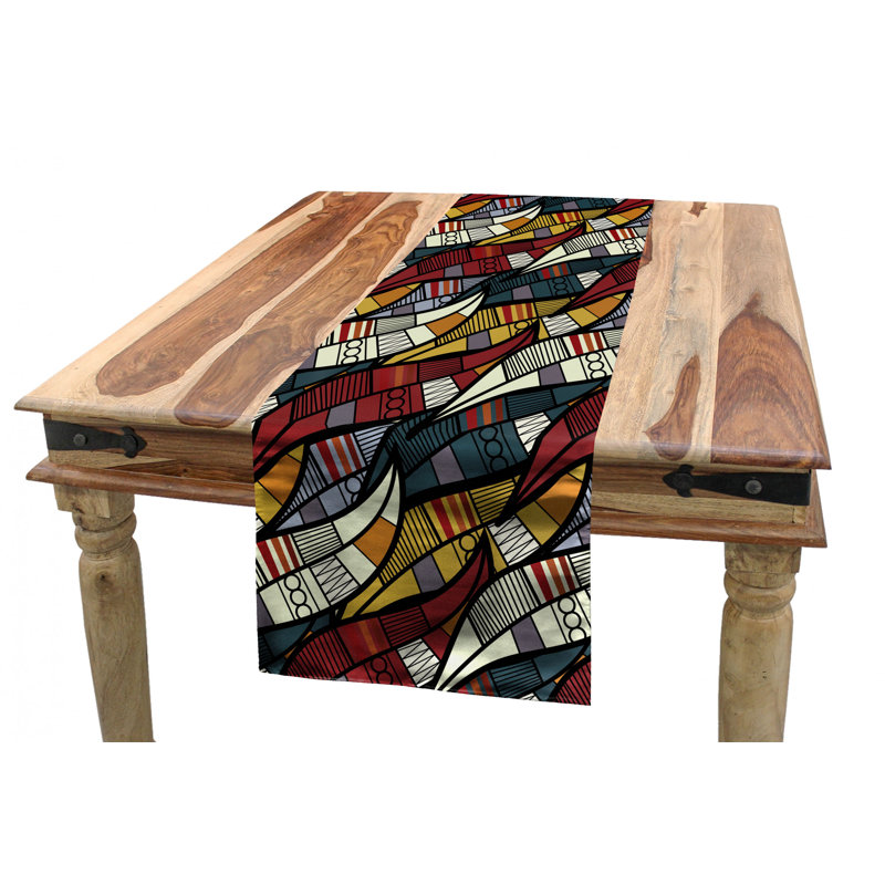 Geometric Table Runner, 72" x 16"