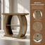 Pedestal End Table-1826351554