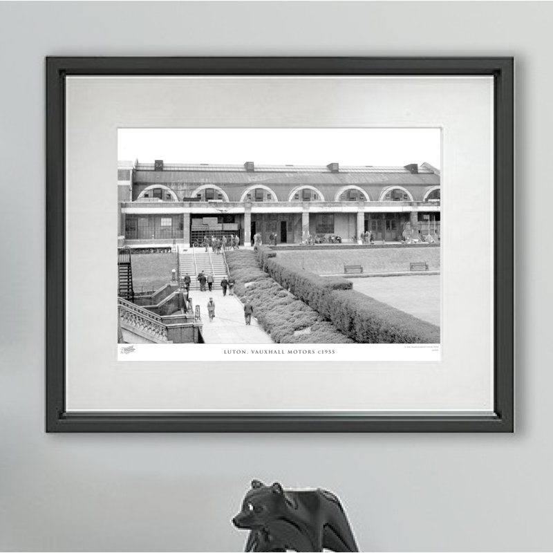 Luton, Vauxhall Motors C1955 - Single Picture Frame Print, 28cm H X 36cm W x 2cm D