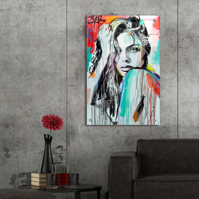 Art mural en verre Trinx «In Spirit» par Loui Jover