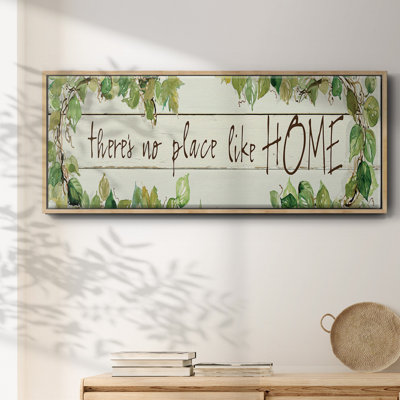 No Place Like Home - Toile encadrée
