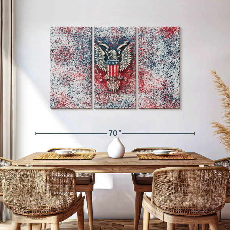 Lelar American Eagle Insignia, 36" H x 57" W