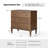 Taesan Transitional 27'' W 3-Drawer End Table with Charging Station and Solid Wood Legs-1391225574