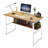 Sandita Computer Desk with Open Shelves, Office/Home Universal Storage Desk, Writing Desk Computer Desk with-1110213457