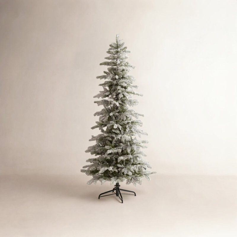 Lighted Artificial Christmas Tree, 7.5' H