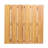 Wood Rustic Side Table With Slat Detail, 20X20x18.17, Hue , Coloration