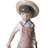 Wheelbarrow with Flowers Boy Figurine