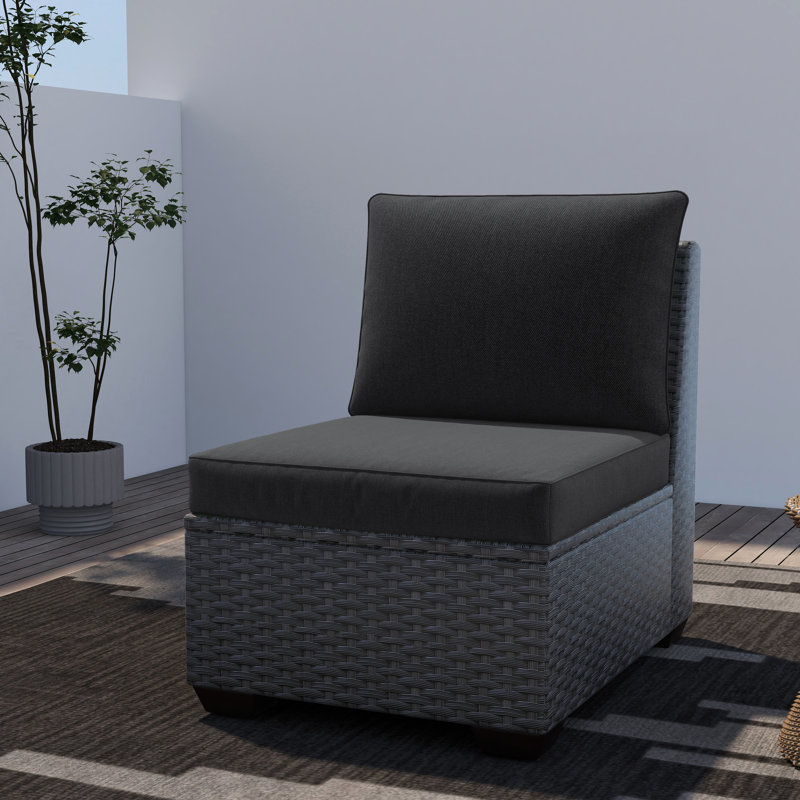 Ensemble de coussins d'extérieur Meridian, Sunbrella®, Gris clair