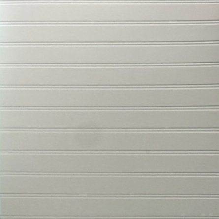 Vinyl Beadboard Panelling Mirroflex 4Ft. X 10Ft. Glue Up 3D Wall Panels - Gloss White Paintable