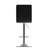 Swivel Upholstered Adjustable Height Counter Stool-19916904