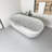 67" Whirlpool And Air Bath  Soaking Combination Tub With Adjustable Speed Air Blower And Air Type Control Switch, White,AC-199B