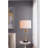 D16x31" Maple Leaf Lamp, with Marble Base, Gold (Lampshade Assembly Required)