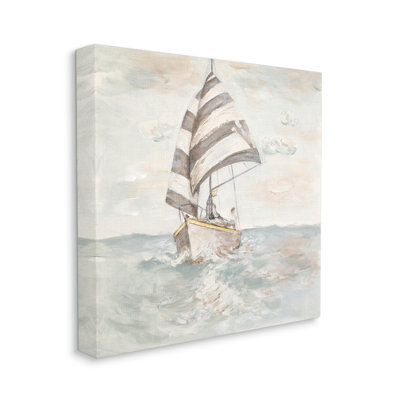 Bateau de pêche à voile haut