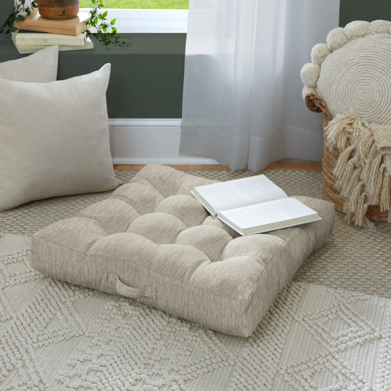 Coussin Angel, Brun, H 5 po x l 24 po