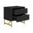 Barbeau Modern Fluted Nightstand With 2 Drawers-1391041388