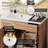 36'' Single Bathroom Vanity with Ceramic Top