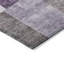 Machine Washable Indoor/Outdoor Cicel ACN1190 Eggplant Runner Rug-100390881