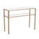 Jordun 42.25'' Glass Top Console Table