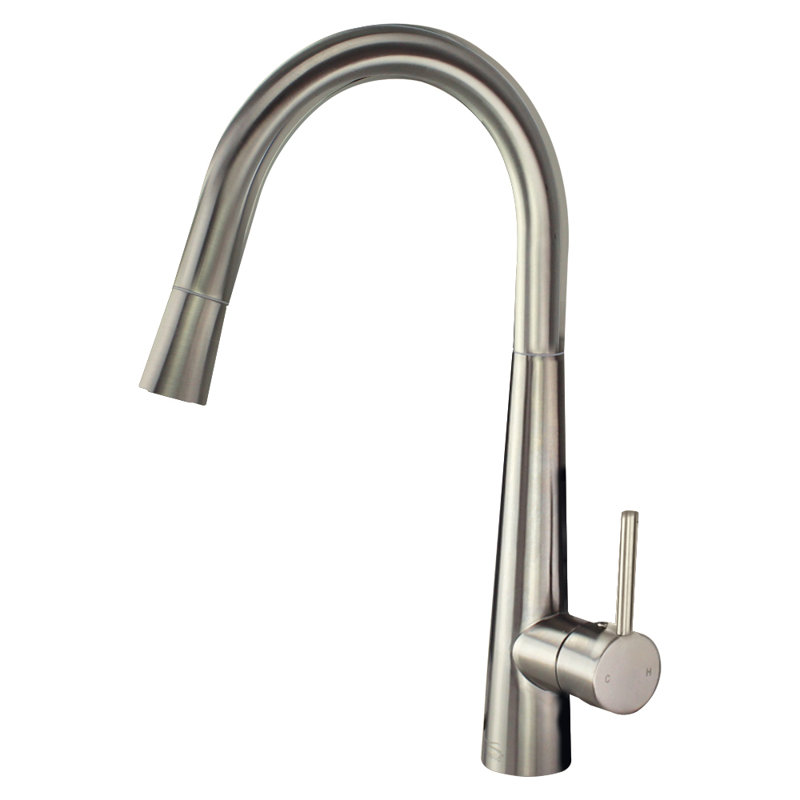 Transolid Pull Out Kitchen Faucet, Luxe Stainless