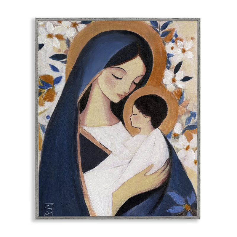 «Aimer mère et enfant», estampe numérique, design par Sara Culpepper, Estampe numérique Farmhouse, H 14 po x l 11 po