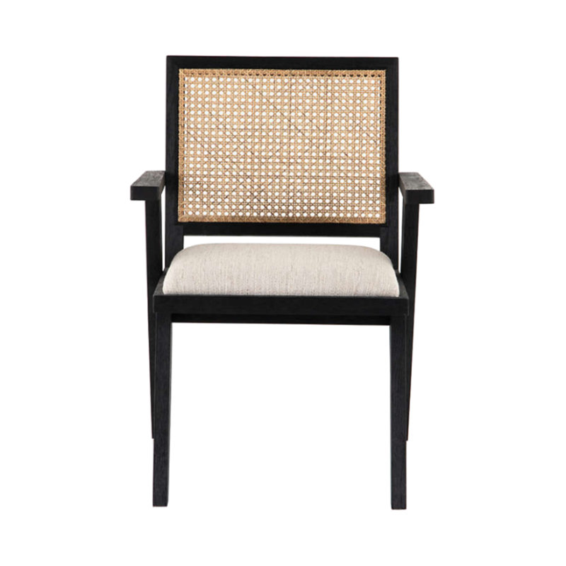 Chaise d'appoint en noir