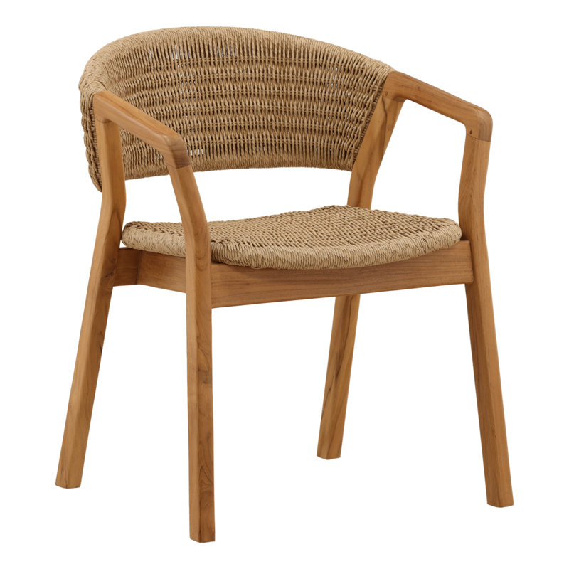 Arrow Outdoor Dining Chair Natural