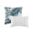 6 Piece Oversized Cotton Comforter Set With Throw Pillow Blue Queen