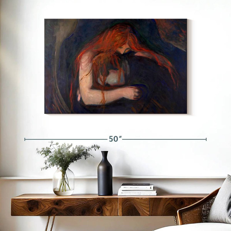Vampire II, 26" H x 39" W