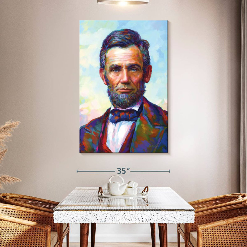 Abraham Lincoln II, H 51 po x l 34 po