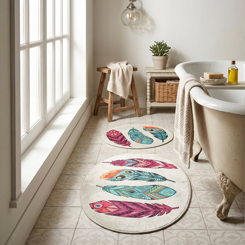 Ensemble de tapis de bain 3 pièces Neutral Modern
