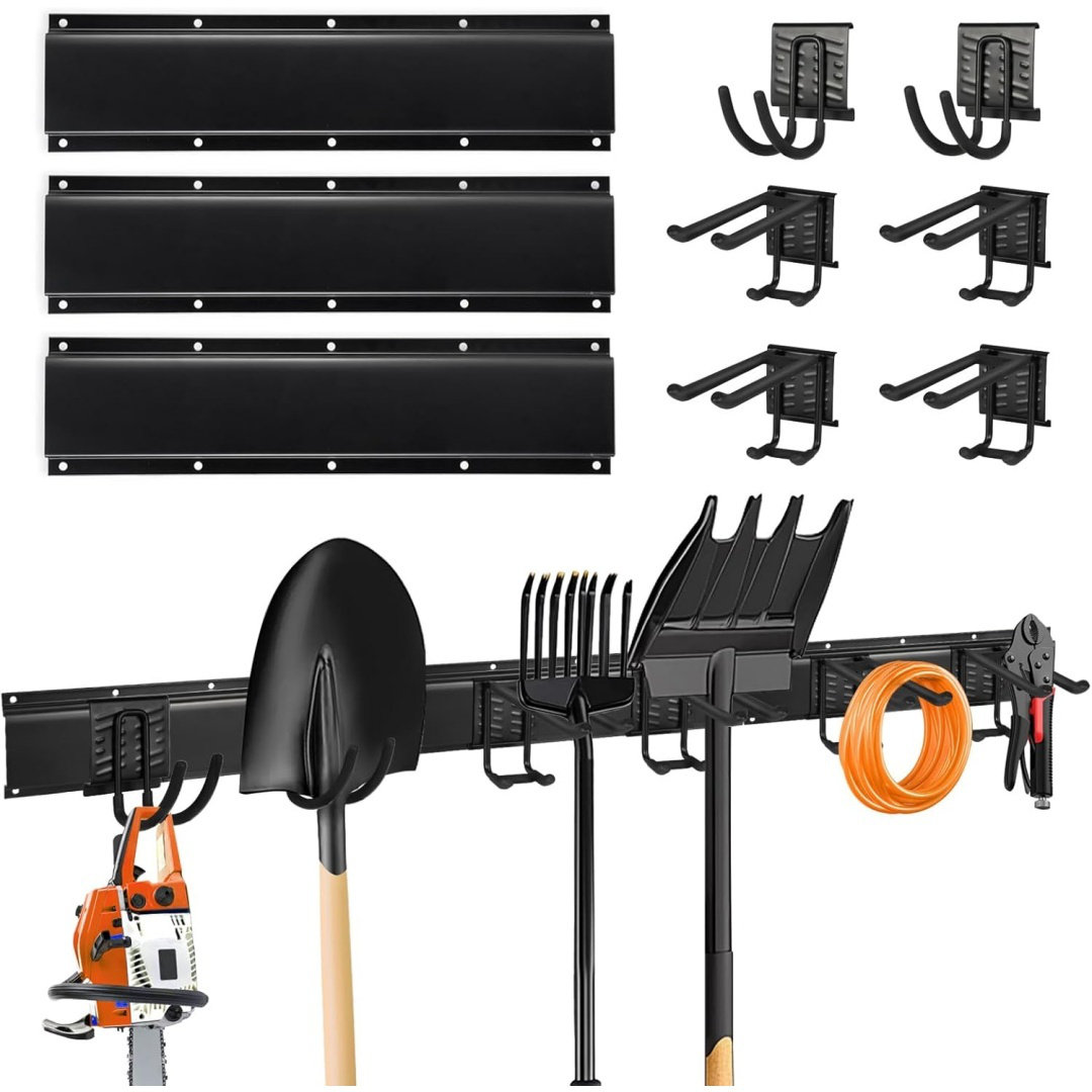 WFX Utility™ Garage Tool Organizer Wall Mount, Heavy Duty Garage ...