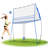Volleyball Training Equipment – 11×8 FT Adjustable Volleyball Practice Net with Ball & Carry Bag