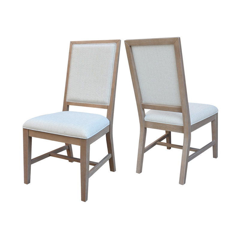 Albin Solid Wood Upholstered Dining Chair