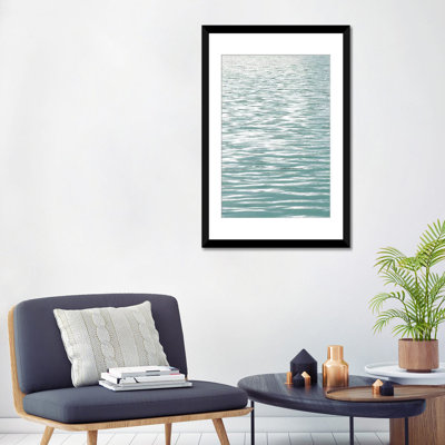 «Ocean actuel I», estampe numérique sur toile tendue avec châssis