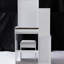 Petite table de coiffeuse gauche avec tabouret rembourré, très grand miroir, rangement multi-couches, commode haute capacité pour les espaces, chaise de chevet en matériau blanc, multi-couches coulissantes modernes-1413475835