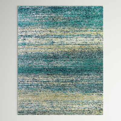 Tapis bleu sarcelle Loudres