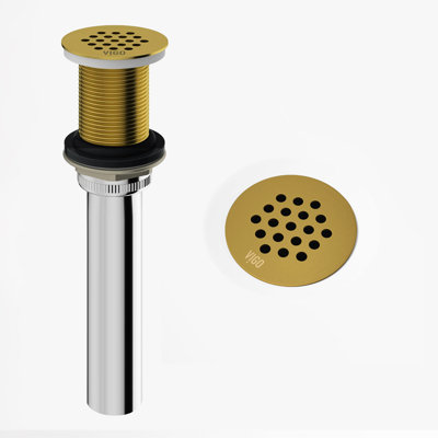 Vessel Grid Bathroom Sink Drain