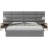 Microsuede Wall Paneling in Gray