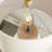 Ainsley White Ceramic Table Lamp 20 in.