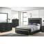 Mobilier de chambre à coucher à 2 tiroirs Glamour