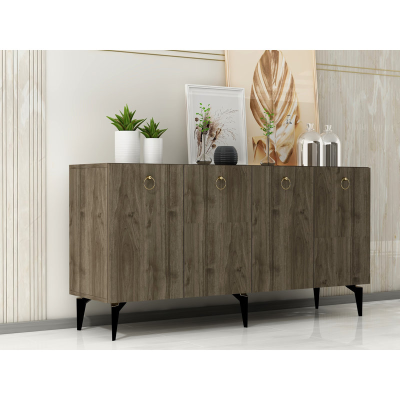 Olivia 79cm Sideboard, Walnut