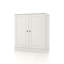 Armoire de salle de bain en bois massif l 32 po Melvous-1030969543