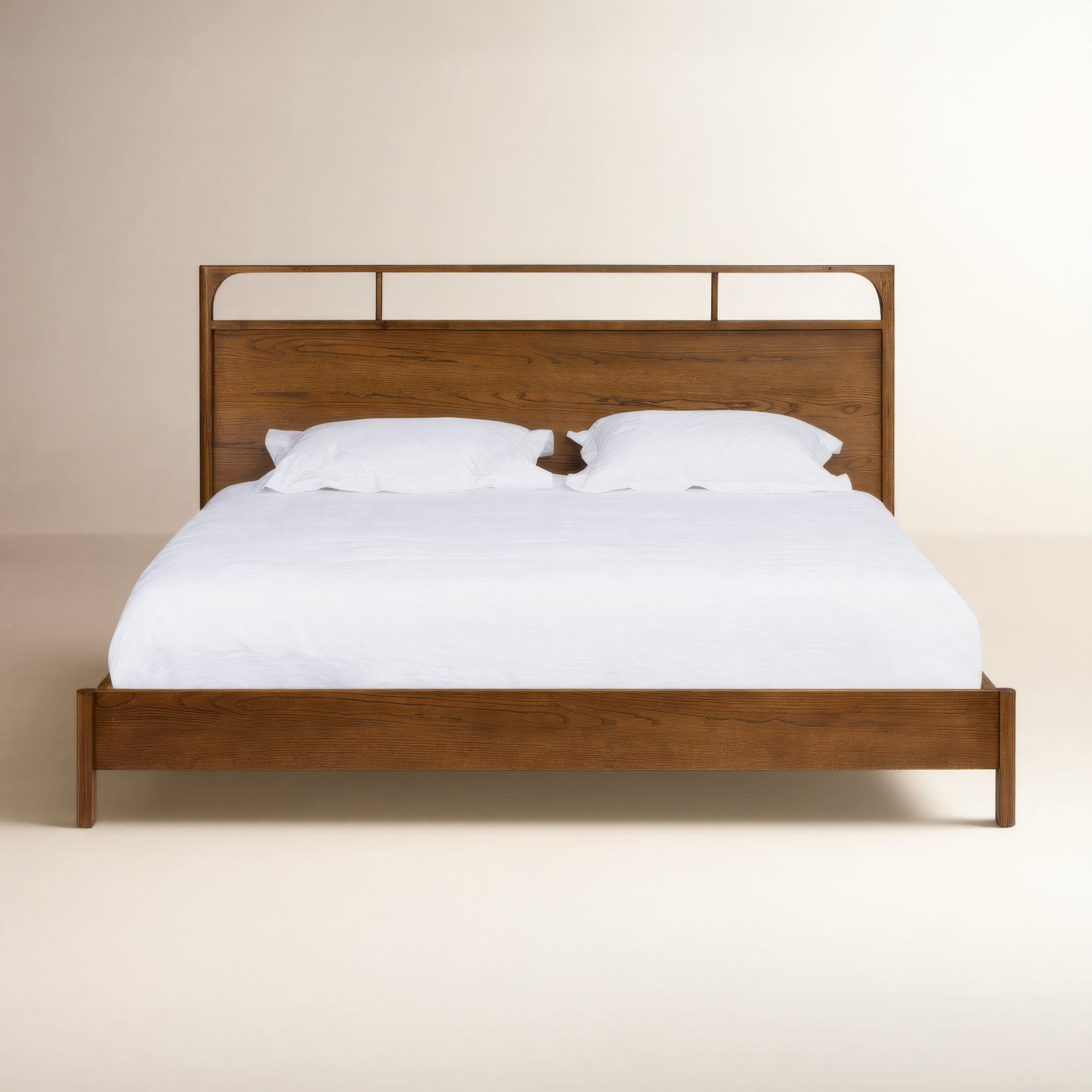 Kaela Oak Bed, Queen