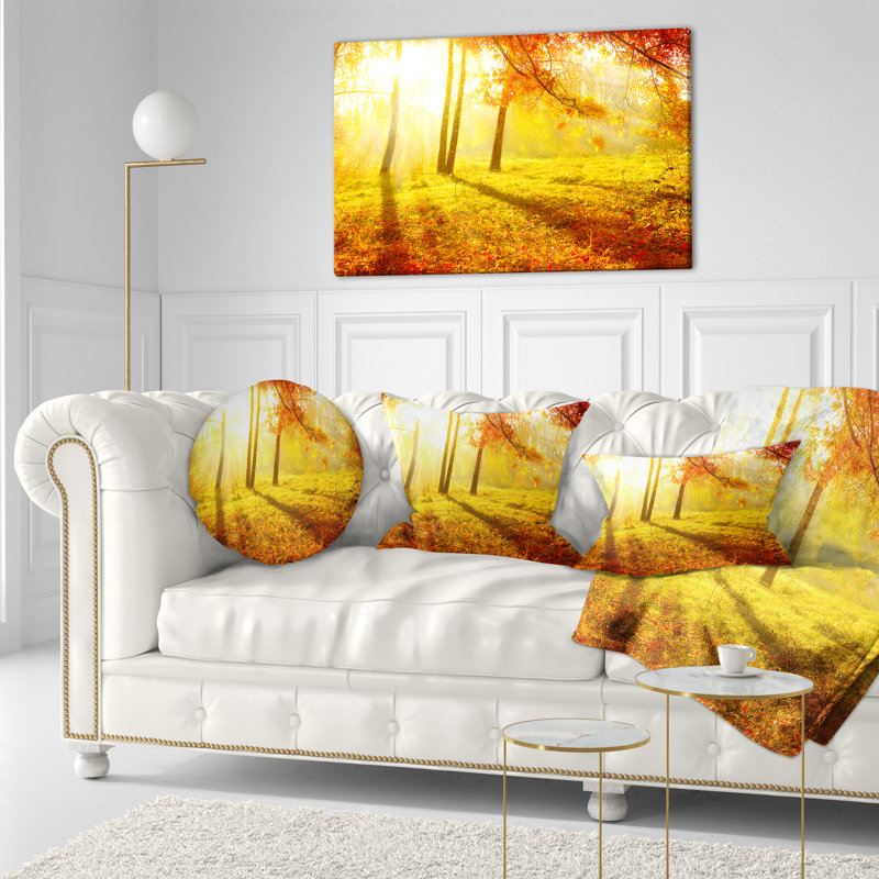 Coussin Landscape, Rectangulaire, 12 po x 20 po