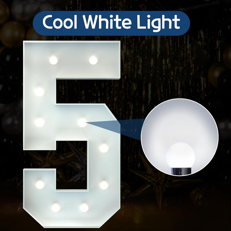 Enseigne lumineuse 43,2 po Burcham