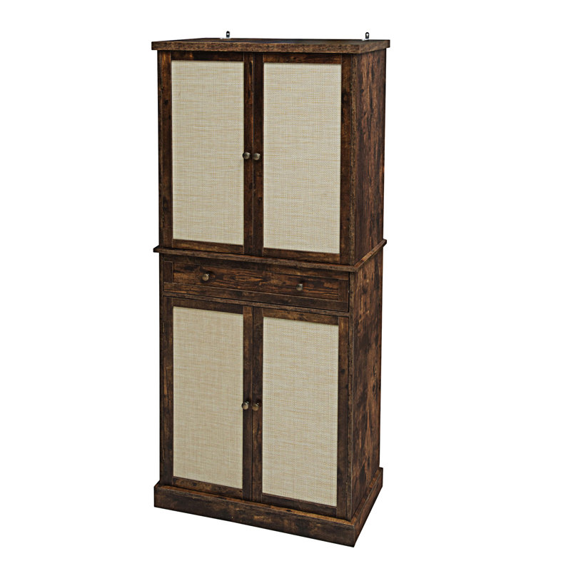 Armoire 4 portes avec 1 tiroir
