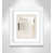 Cadre cubique blanc mat