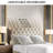Bradson Fabric Upholstered Bed Frame with Adjustable Headboard/Chesterfield-Styled/Wood Slat Support-1119570785-1117812763